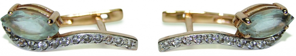 Серьги до полировки